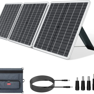 60W 18V Portable Solar Panel Foldable Solar Charger with USB