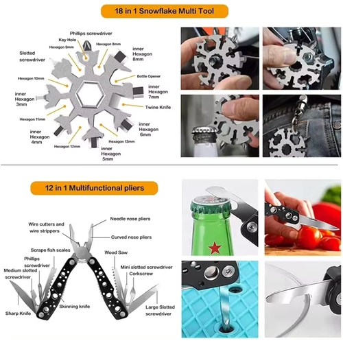 31 in 1 Outdoor Emergency Survival Gear Kit Camping Tactical Tools - Image 6