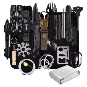 31 in 1 Outdoor Emergency Survival Gear Kit Camping Tactical Tools