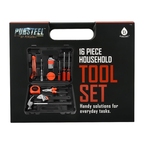 16-Piece Household Handy Solutions Tool Kit - Image 7