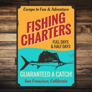 Fishing Charters Sign