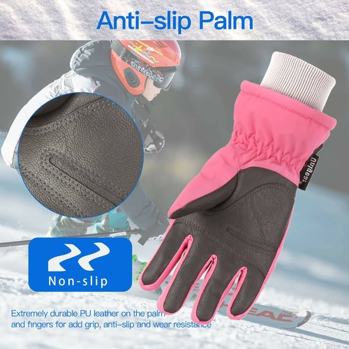 Kid Winter Ski Gloves S4 - Image 6
