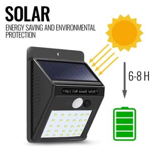 Motion Sensor Light Outdoor Solar Powered Security Lights 10 LED