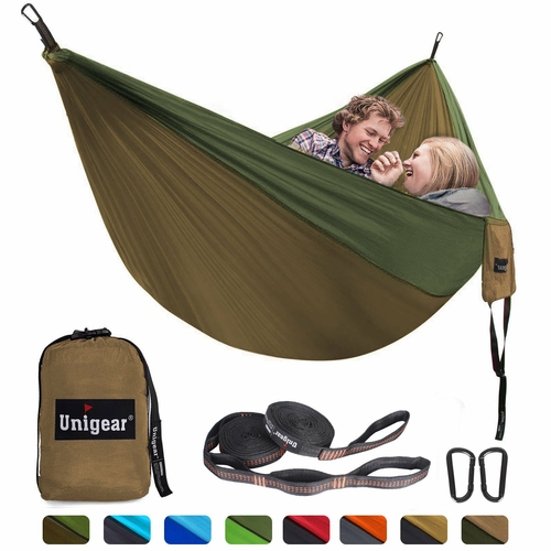 Double/Single Portable Hammock Set - Image 2