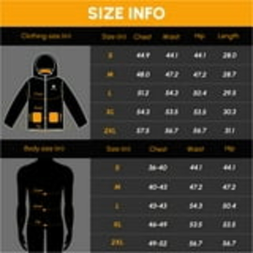 Heated Jacket for Women Men with Battery Pack - Image 5