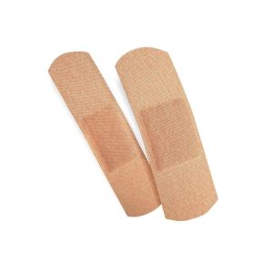 Adhesive Bandages. Pack of 100 Sterile Fabric Bandages 1  x 3  for
