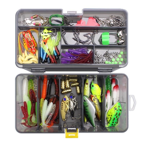 Ultimate Angler's Paradise: 168-Piece Multifunctional Fishing - Image 2