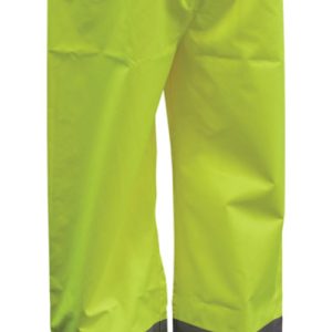 Boss 8008699 Hi-Vis Yellow Polyester Unisex Rain Poncho, 3XL