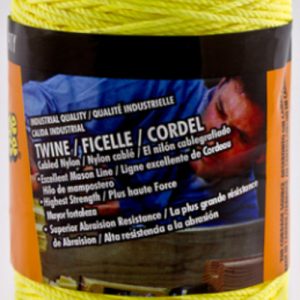 Cordage Source 91Y-WA - 0091Y No.18 x 500 ft. Twine Nylon Rope, Ye