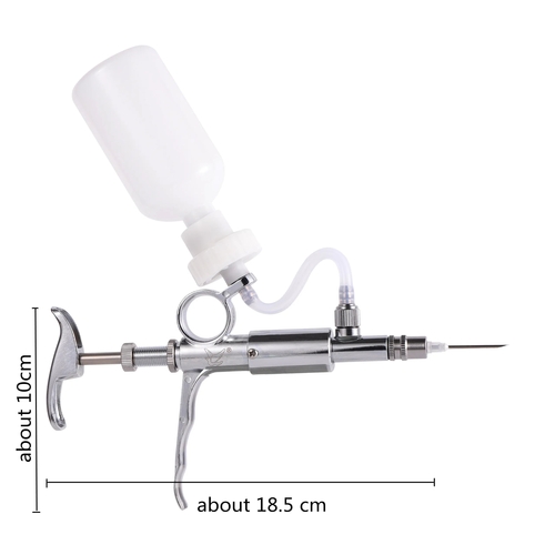 0.5~5ml Automatic Livestock Continuous Syringe Veterinary Equipment
