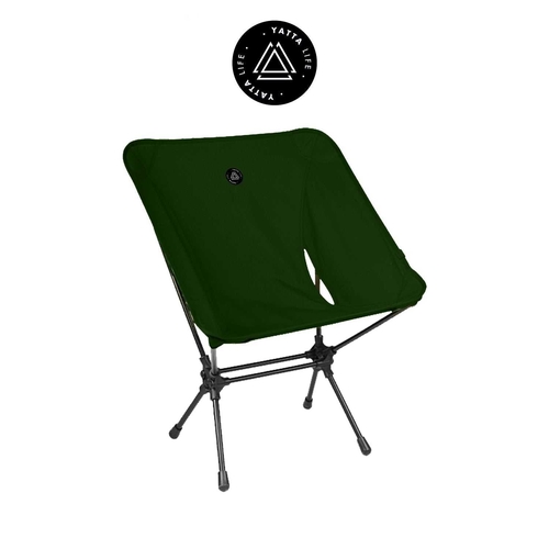 Low Back Ultralight Folding Camping Chairs With Storage Pouch - Army - Image 9