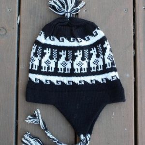 Alpaca Inca Braided Chullo Hat