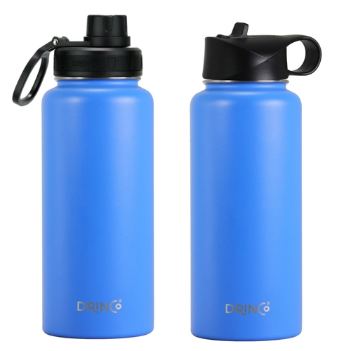 DRINCO® 32oz Stainless Steel Water Bottle - Royal Blue - Image 3