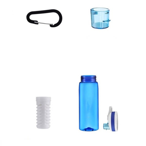 Sports Water Bottle 770ml BPA Free Water Bottle with Filter And Straw - Image 6