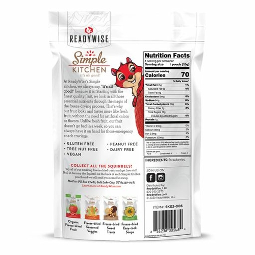 6 CT Case Simple Kitchen Sliced Strawberries - Image 3