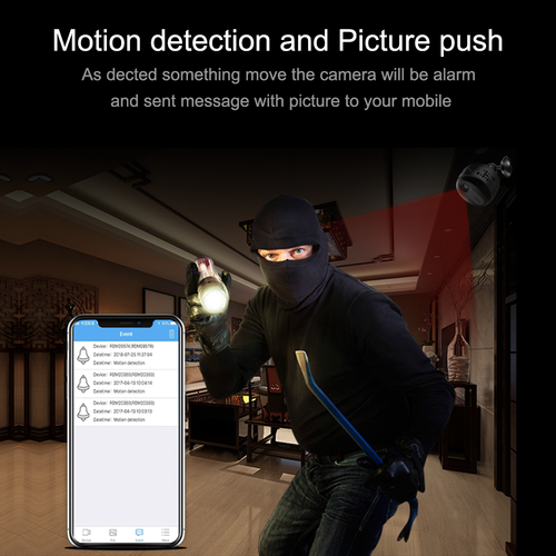 2MP 1080P Mini Wifi Camera Home Security Camcorder - Image 2