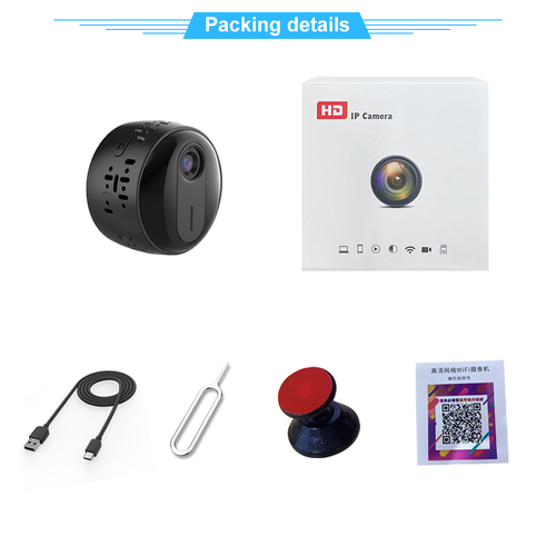 2MP 1080P Mini Wifi Camera Home Security Camcorder - Image 6