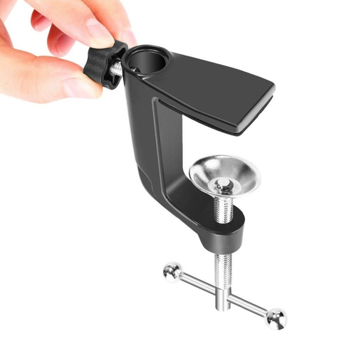 Metal Table Mounting Clamp for Microphone Suspension Boom Scissor Arm - Image 3