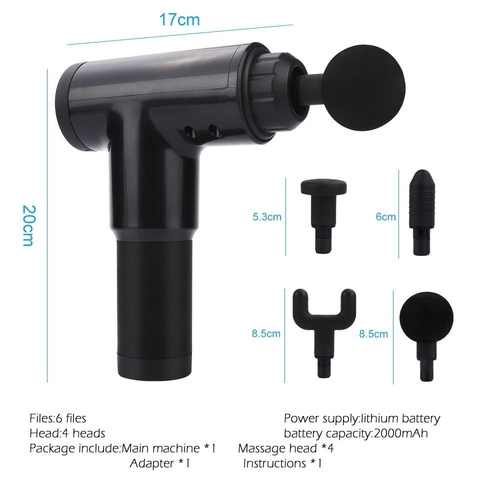 High Quality 6 Speeds Handheld Massager - Image 8