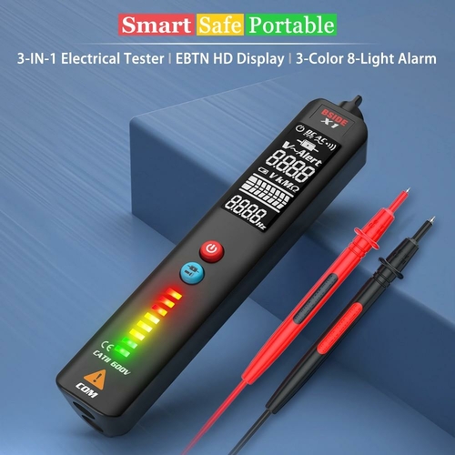 X1/X2 Voltage Detector Tester Smart Multimeter Non-contact Infrared - Image 3