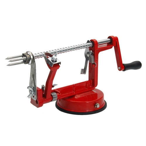 3-in-1 Hand-Cranking Apple Peeler Slicer Adjustable Blades Stainless - Image 8