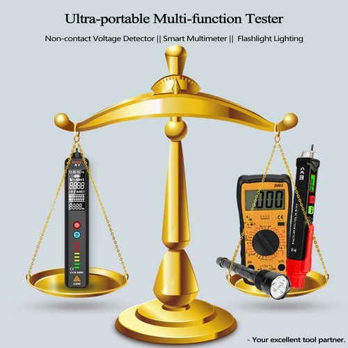 X1/X2 Voltage Detector Tester Smart Multimeter Non-contact Infrared - Image 34