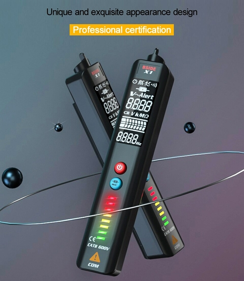 X1/X2 Voltage Detector Tester Smart Multimeter Non-contact Infrared - Image 37