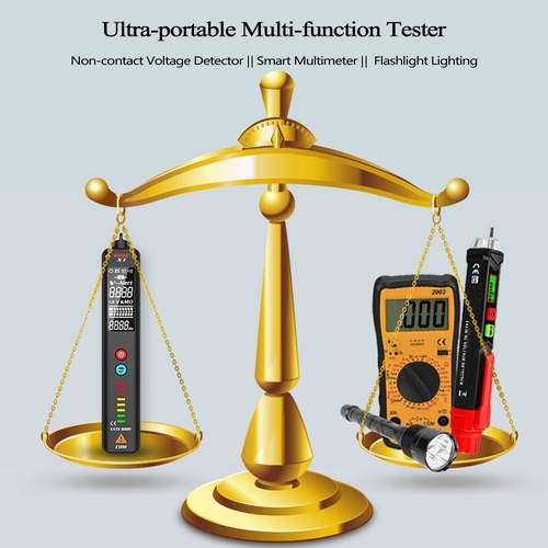 X1/X2 Voltage Detector Tester Smart Multimeter Non-contact Infrared - Image 7