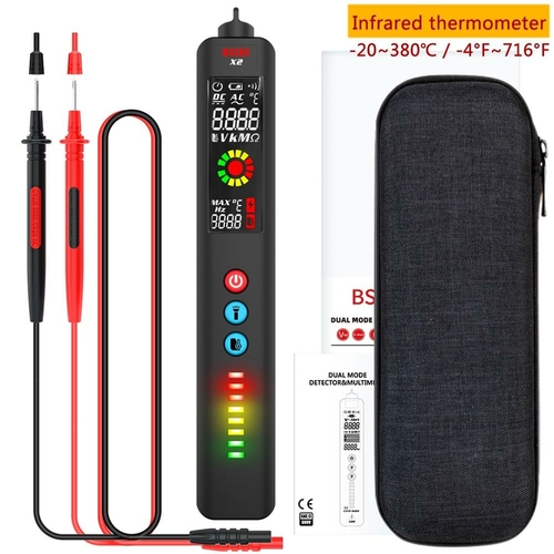 X1/X2 Voltage Detector Tester Smart Multimeter Non-contact Infrared - Image 36