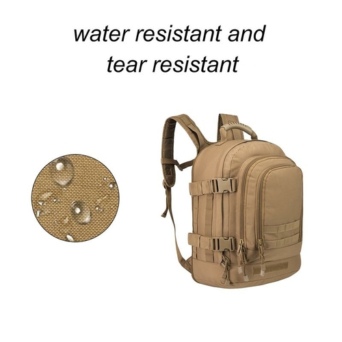 50L 1000D Nylon Waterproof Backpack Outdoor Military Rucksacks - Image 4