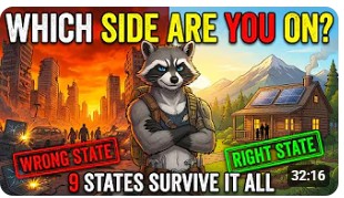 The 9 States That Survive EVERY Disaster — Nukes, EMP, Collapse, All of It