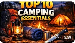Top Ten Camping Essentials! Think About This BEFORE You Go Camping!
