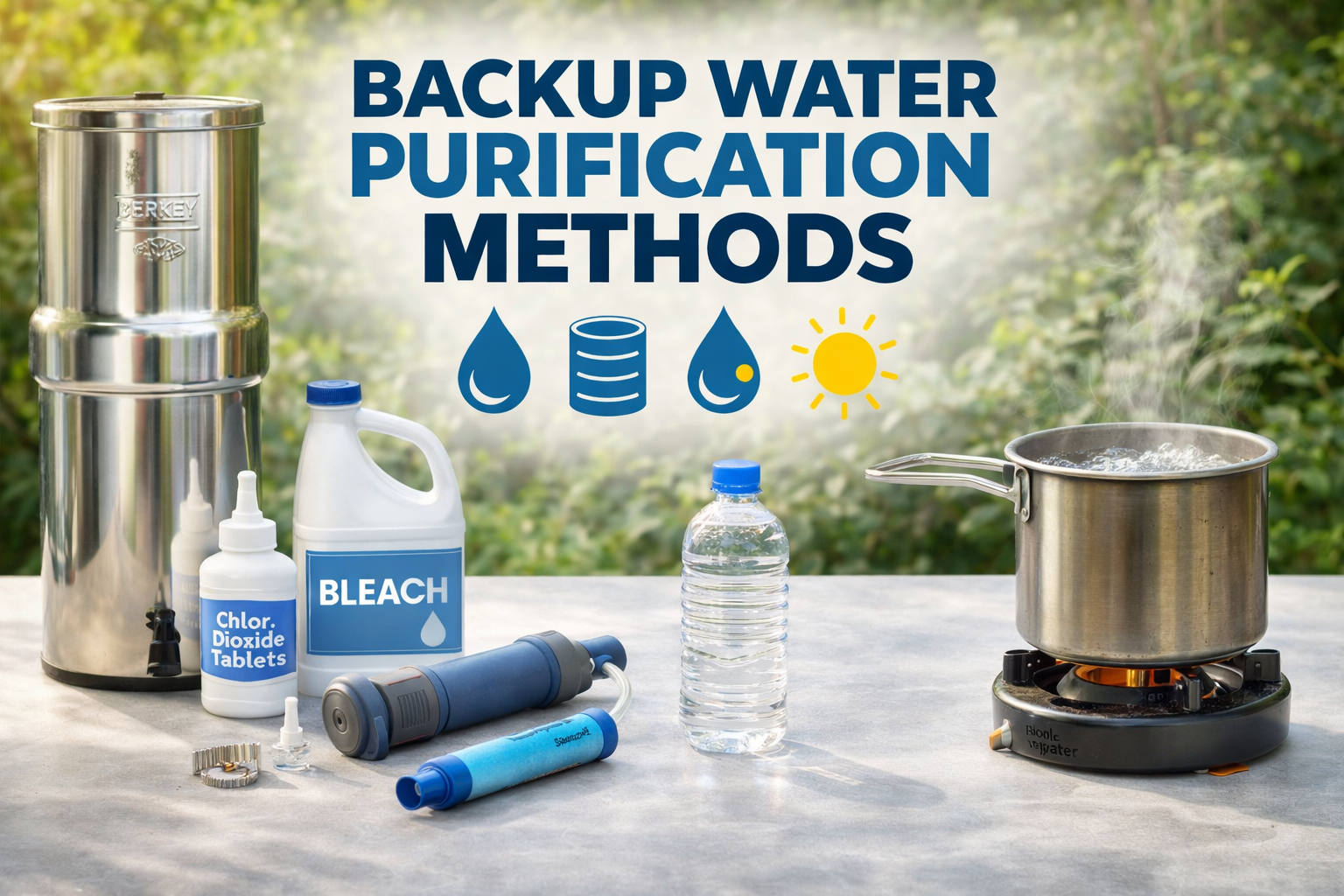 Backup Water Purification Methods: Your Safety Net When It Matters Most