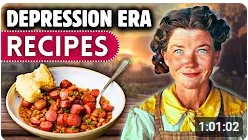 1 Hour Of Depression-Era Foods That VANISHED From The Family Table!
