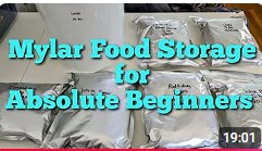 Mylar Food Storage for Absolute Beginners