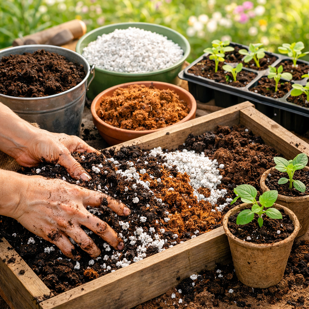 🌱 5 Reasons to Ditch Commercial Potting Soil and Make Your Own
