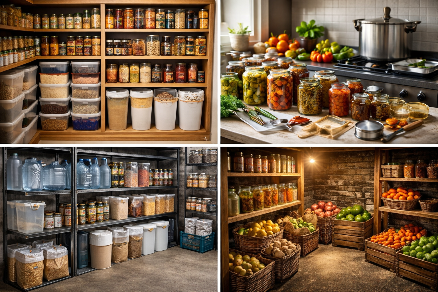 ADVANCED FOOD STORAGE & PRESERVATION (REAL-WORLD SYSTEMS)