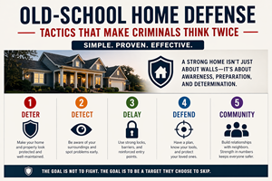 Advanced Old-School Home Defense Systems That Work When Everything Else Fails