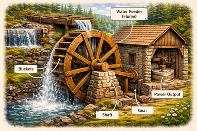 overshotwaterwheel