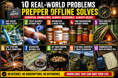 Top 10 Real-World Problems Prepper Offline Solves (When Everything Else Fails)