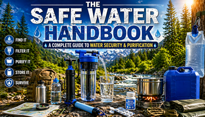 Safe Water Handbook: Complete Guide to Water Security & Purification