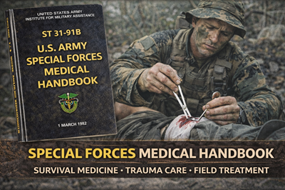 US ARMY SPECIAL FORCES MEDICAL HANDBOOK (ST 31-91B)