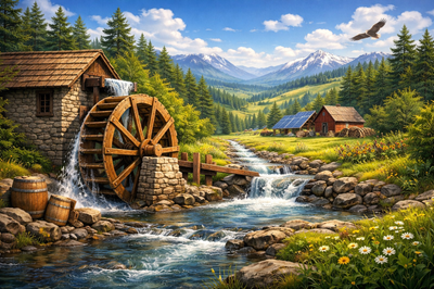 Water Wheels for Homesteading: A Complete Beginner Guide