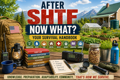 After SHTF Now What? Your Survival Handbook