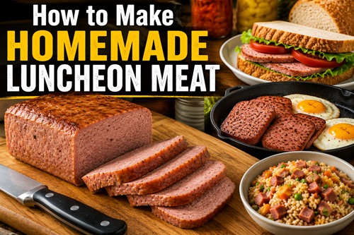 Homemade Luncheon Meat