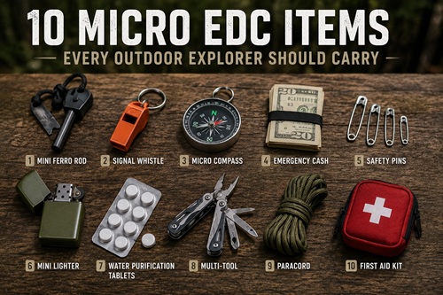 10 Micro EDC Items Every Outdoor Explorer Should Carry