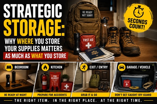 Strategic Storage: Why Where You Store Your Supplies Matters as Much as What You Store