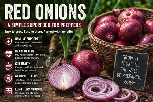Why Red Onions Deserve a Place in Every Prepper Garden
