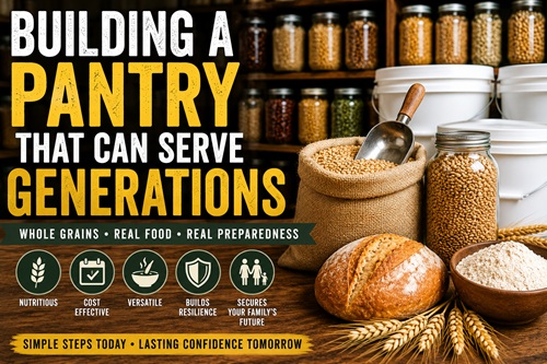 The Complete Guide to Long-Term Whole Grain Storage