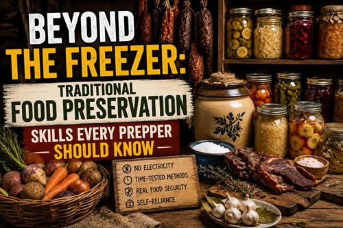 Beyond the Freezer: Traditional Food Preservation Skills Every Prepper Should Know